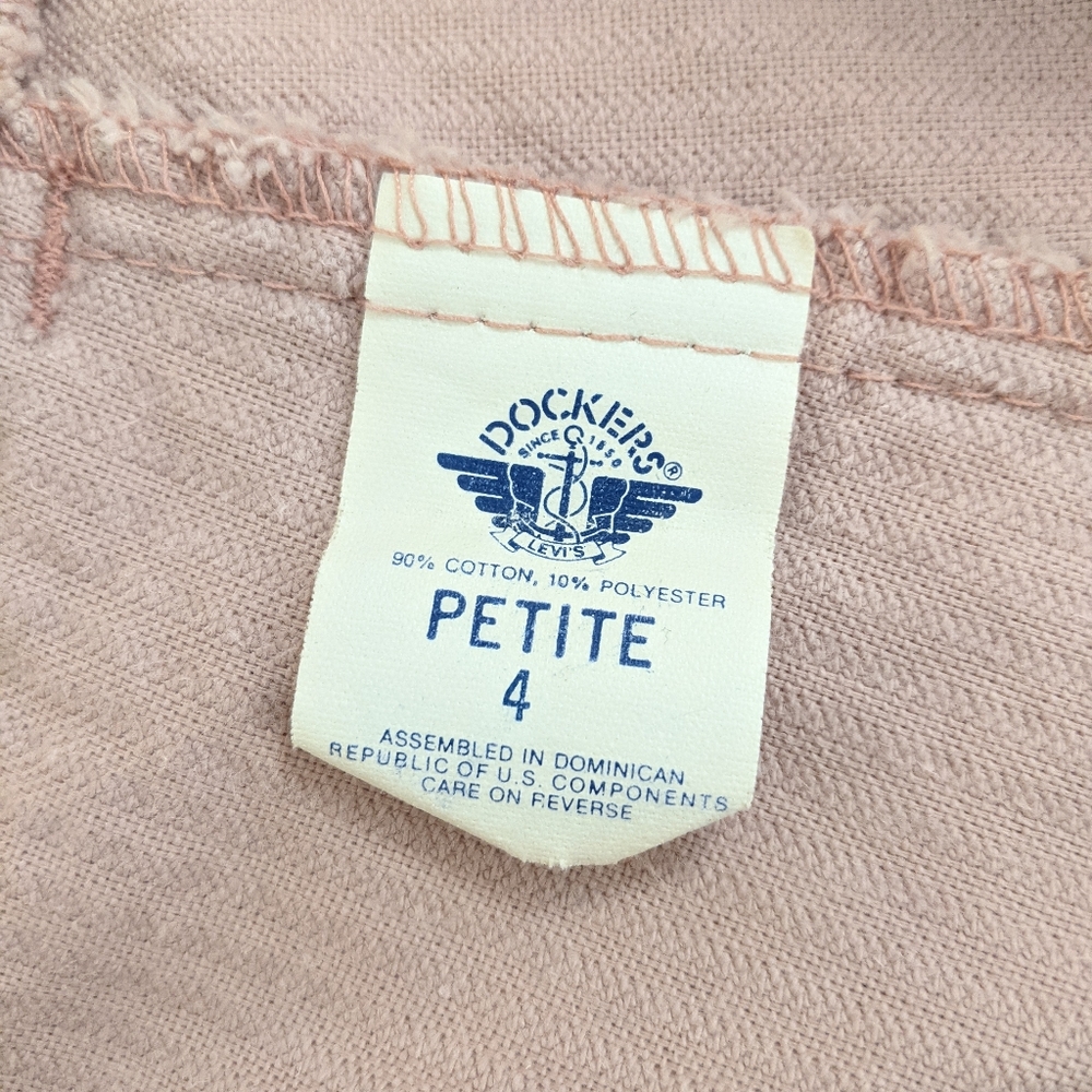 Vintage 90s Corduroy High Rise Pleated Tapered Leg Trousers/Pants - Picture 12 of 14